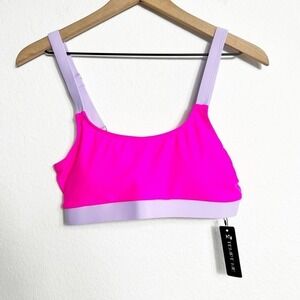 Tempt Me Purple and Pink Bikini WomenSize Large Set Brand New